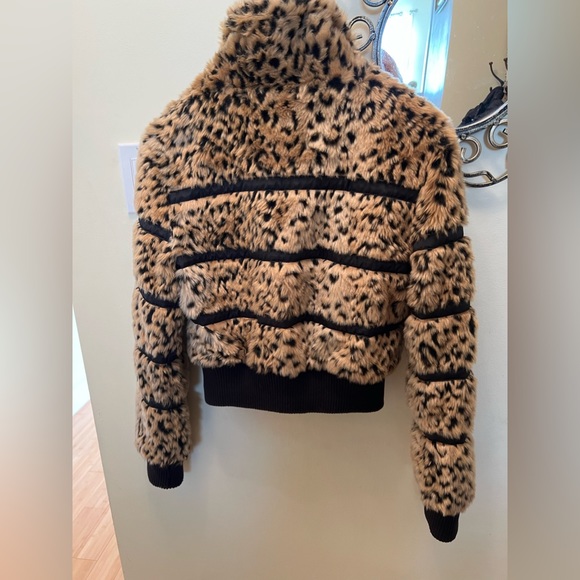 Faux Fur Bebe Jacket - Picture 3 of 4